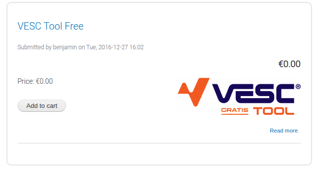 VESC Tool 페이지